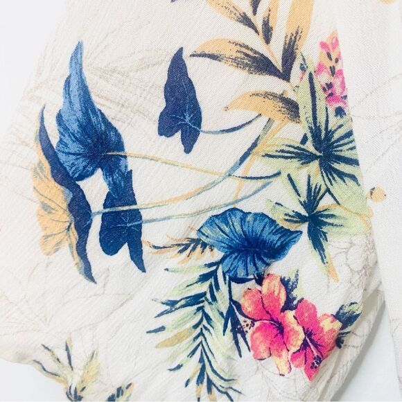 American Eagle botanical romper dress size 4 - Picture 4 of 14